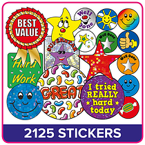 2130 Assorted Mini Stickers