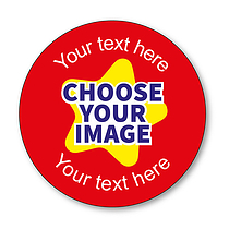 35 Design Your Own Stickers - 37mm