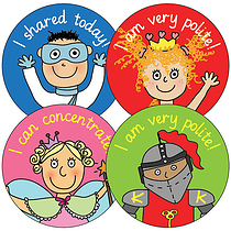 35 Manners Stickers - Pedagogs - 37mm