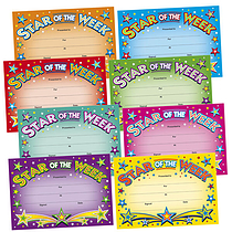 48 Star of the Week Landscape Certificates - A5