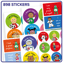 898 EYFS Stickers - Pedagogs