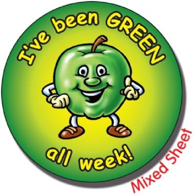 35 I've Been Green All Week Stickers - 37mm