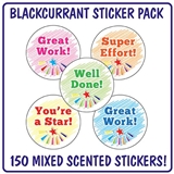 150 Berry Scented Stickers - 25mm
