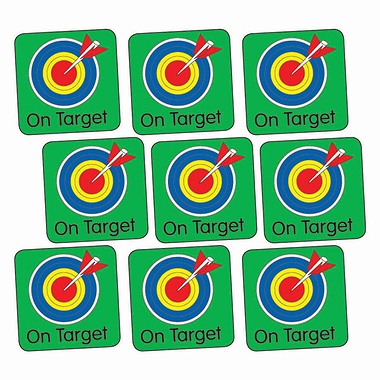 140 On Target Stickers - 16mm
