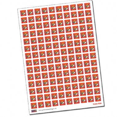 Lunchtime Award Stickers (140 Stickers - 16mm)