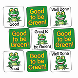 140 Good to be Green Stickers - 16mm