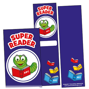 Super Reader Bookmarks (30 Bookmarks - 60mm x 210mm)