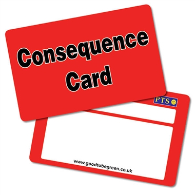 Consequence Card CertifiCARDS (Red x 10)