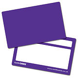 House Colour Purple CertifiCARDS (10 Wallet Size Cards)