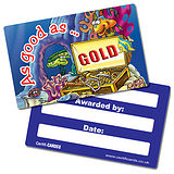 Good As Gold CertifiCARDS (10 Cards - 86mm x 54mm)