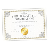 20 Certificate of Graduation for Leavers Certificates - A5