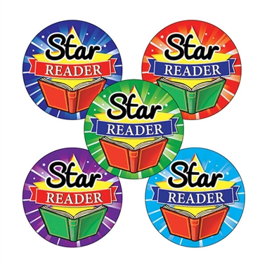 Star Reader Stickers (30 Stickers - 25mm)