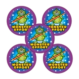 Monster Effort Stickers (30 Stickers - 25mm)