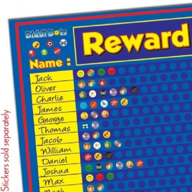 196 Metallic Reward Stickers - 10mm