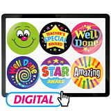 Digital Sticker Pack (12 Designs)  FOLLOW by Email WITHIN 24 hrs