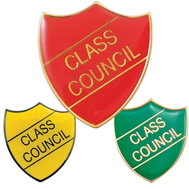 Class Council Enamel Badge (30mm x 26.4mm)