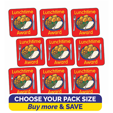 Lunchtime Award Stickers (16mm)