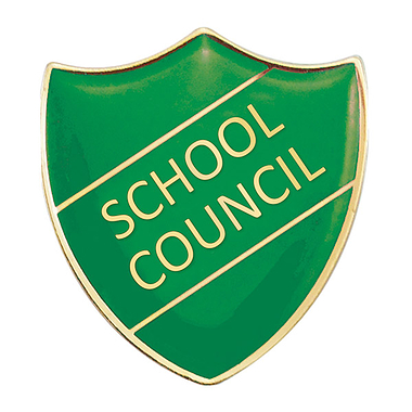 Languages School Subject Bar Pin Badge in Green Enamel 