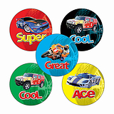 Car & Motorbike Stickers (70 Stickers - 25mm)