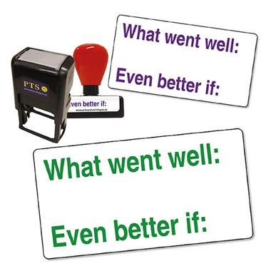 What Went Well Stamper (42mm x 22mm)