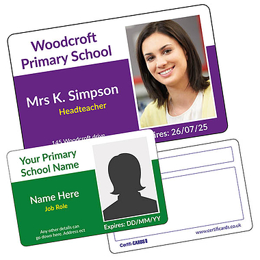 Upload Your Own Photo ID Card - Plastic