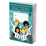Homework Diary - Pedagogs (A5 - 80 Pages)