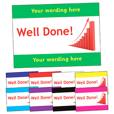 Personalised Well Done Postcard (A6)