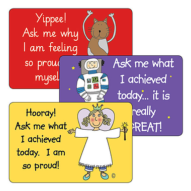 Pedagogs Ask Me Stickers (32 Stickers - 46mm x 30mm)