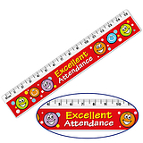 Excellent Attendance Ruler (15cm)