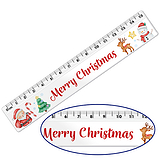 Merry Christmas Ruler - 15cm