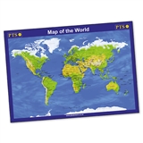 Map of the World Poster (A2)