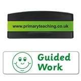 Guided Work Stakz Stamper - Green Ink (44mm x 13mm)