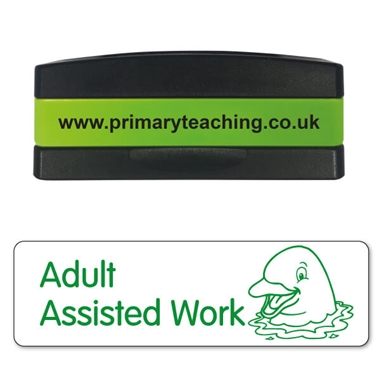 Adult Assisted Work Stakz Stamper - Green - 44 x 13mm
