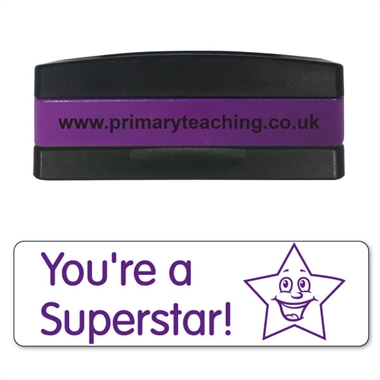 You're a Superstar Stakz Stamper - Purple - 44 x 13mm