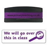 We Will Go Over This in Class Stakz Stamper - Purple - 44 x 13mm