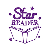 Star Reader Book Stamper - Purple - 25mm