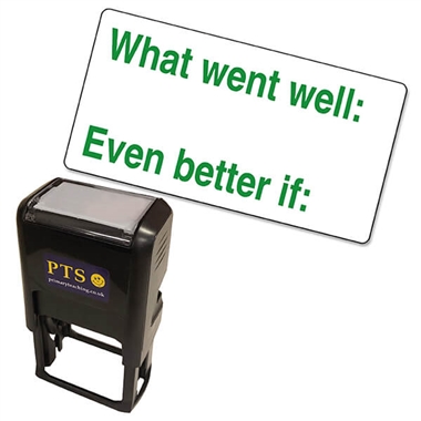 What Went Well Stamper - Green - 42 x 22mm