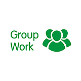 Group Work Stamper - Green Ink (38mm x 15mm)