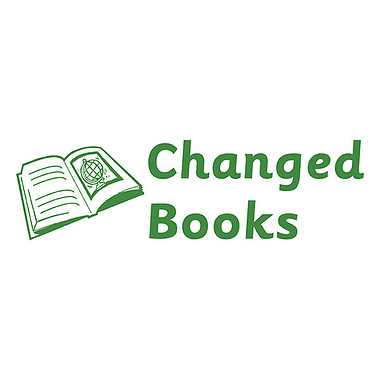 Changed Books Stamper - Green Ink (38mm x 15mm)