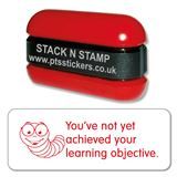 You've Not Yet Achieved Your Learning Objective Stamper - Stack N Stamp