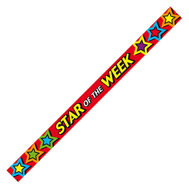 Star of the Week Glossy Wristbands (10 Wristbands - 220mm x 13mm) Brainwaves