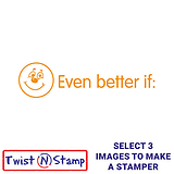 Even Better If Twist N Stamp Brick - Orange