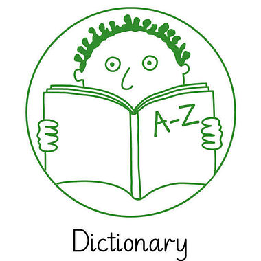 A-Z Dictionary Stamper - Pedagogs - Green - 25mm