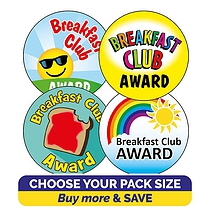 Breakfast Club Stickers (32mm)