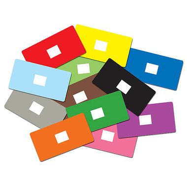 Library Book Band Labels Value Pack (1200 Labels - 72mm x 38mm)