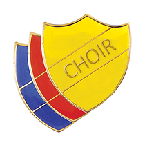 Choir Enamel Badge (30mm x 26.4mm)