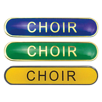 Enamel Choir Bar Badge
