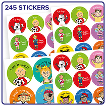 EYFS Pedagogs Stickers Value Pack (317 Stickers)