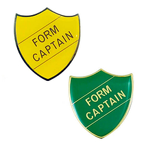 Form Captain Enamel Badge (30mm x 26.4mm)