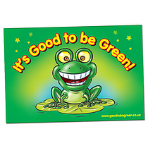 Good to be Green Poster - A2